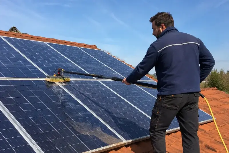 Nettoyage et entretien de panneaux solaires à Alby-sur-Chéran
